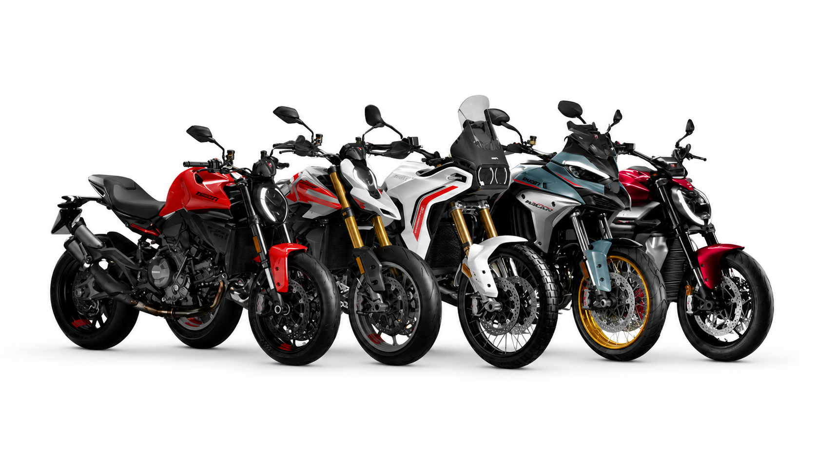 Kolekcja motocykli sportowych i adventure